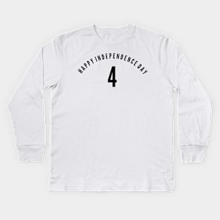 Happy independence day Kids Long Sleeve T-Shirt